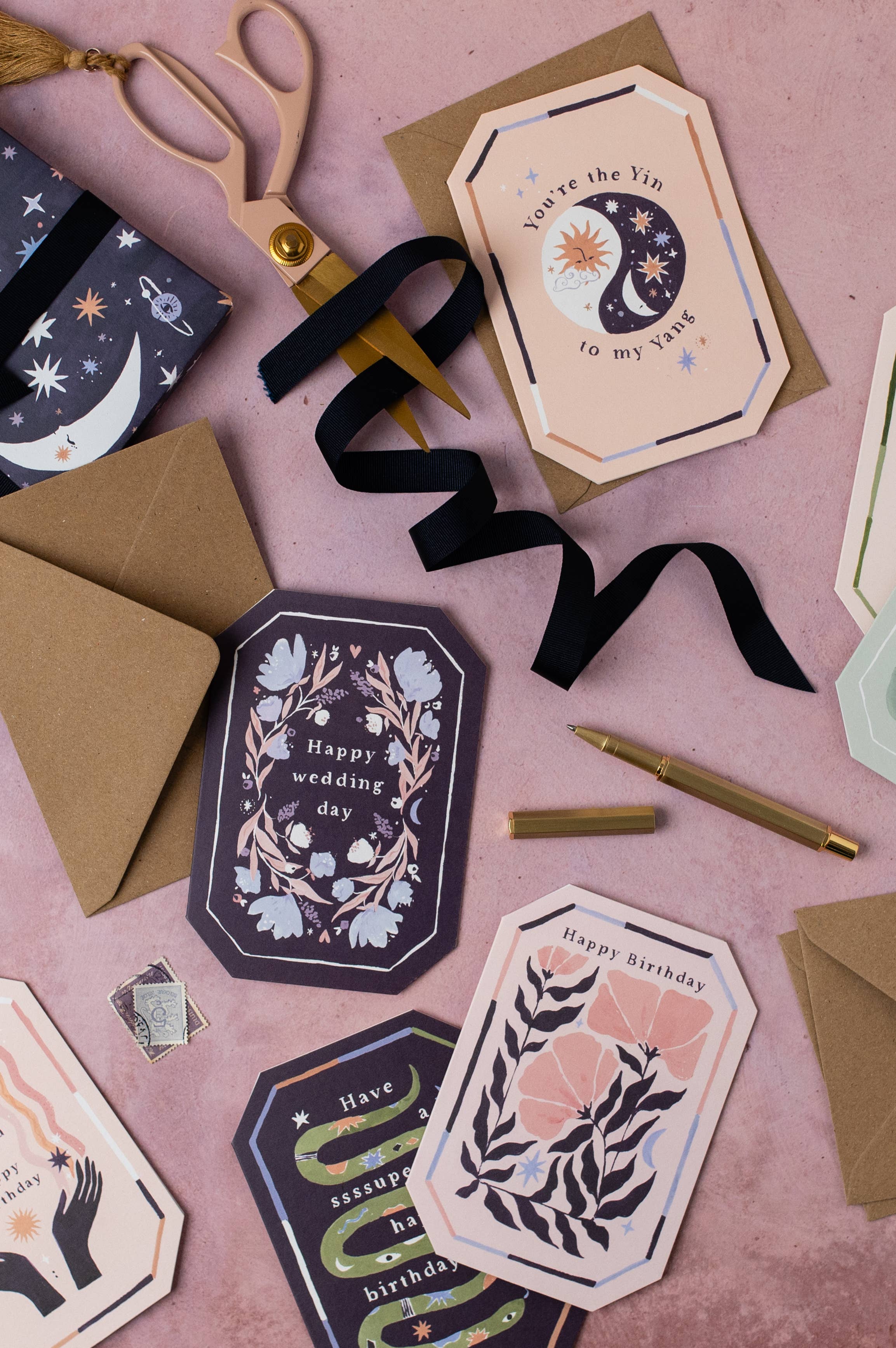 Floral Bryllup | Kort