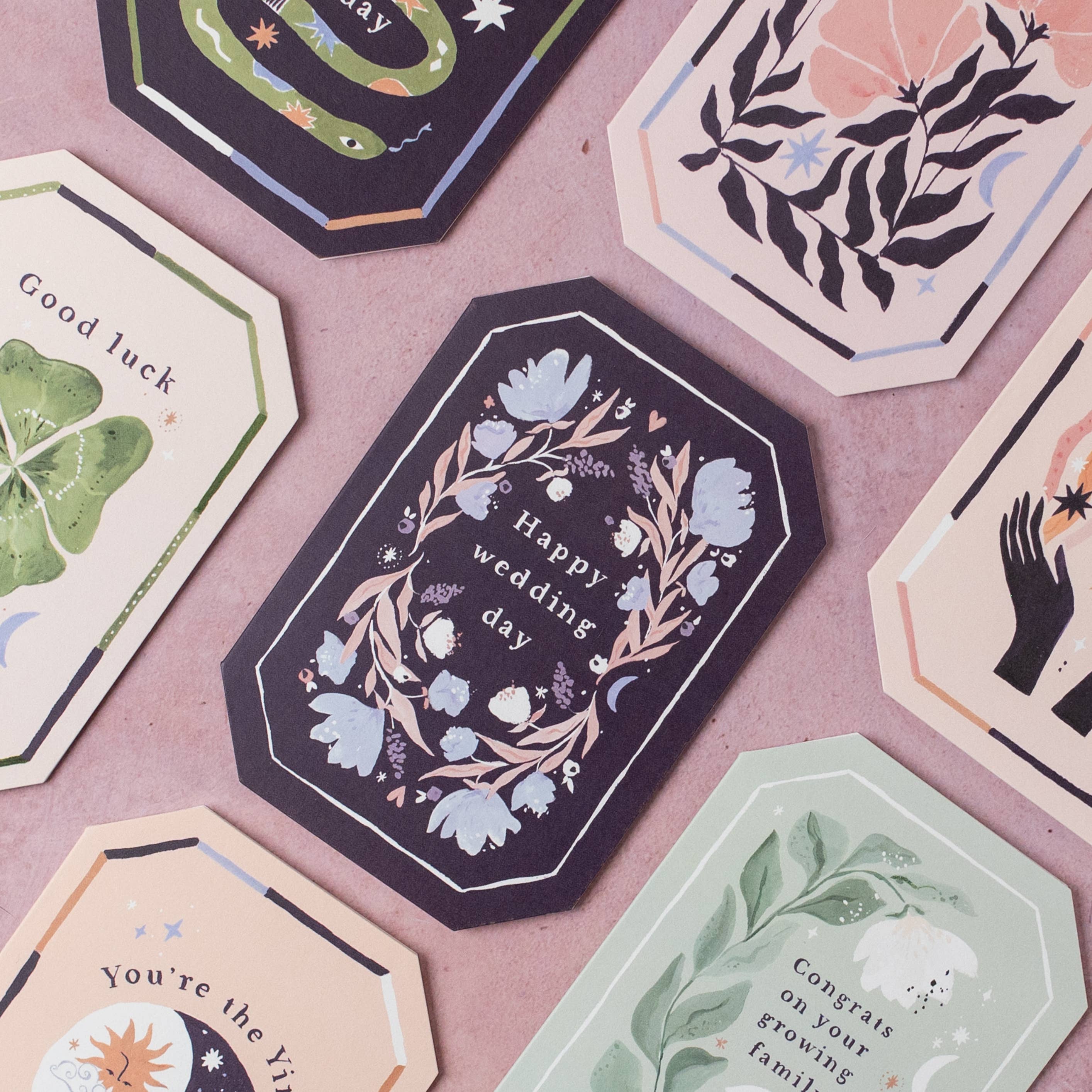 Floral Bryllup | Kort