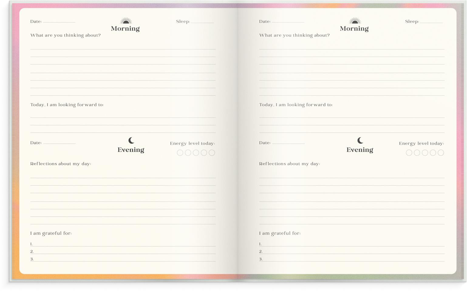 Morning and Evening Journal | BURDE