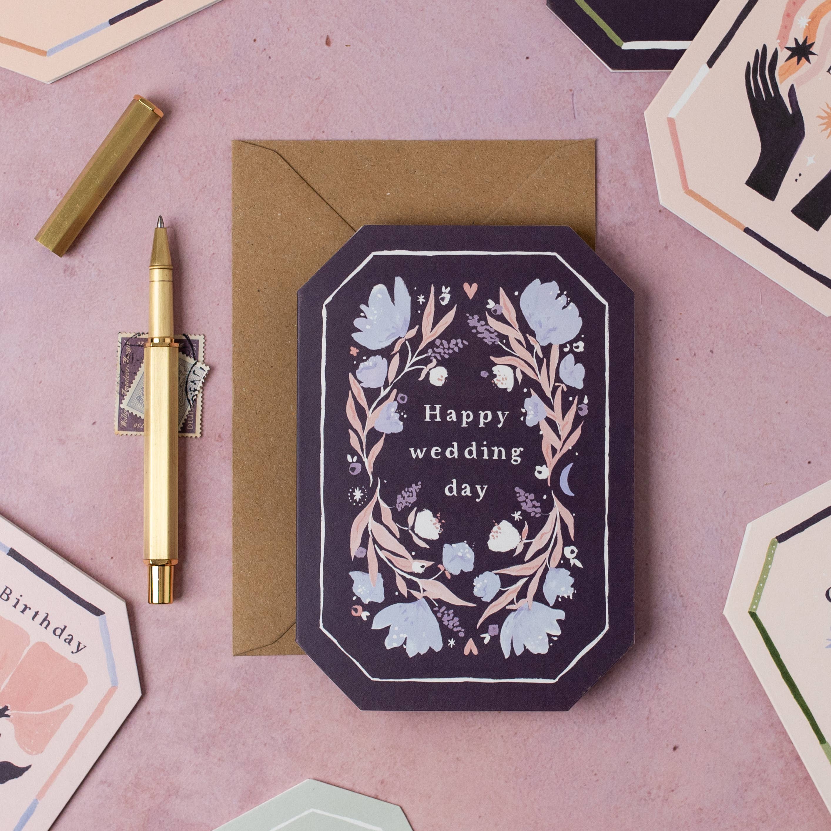 Floral Bryllup | Kort