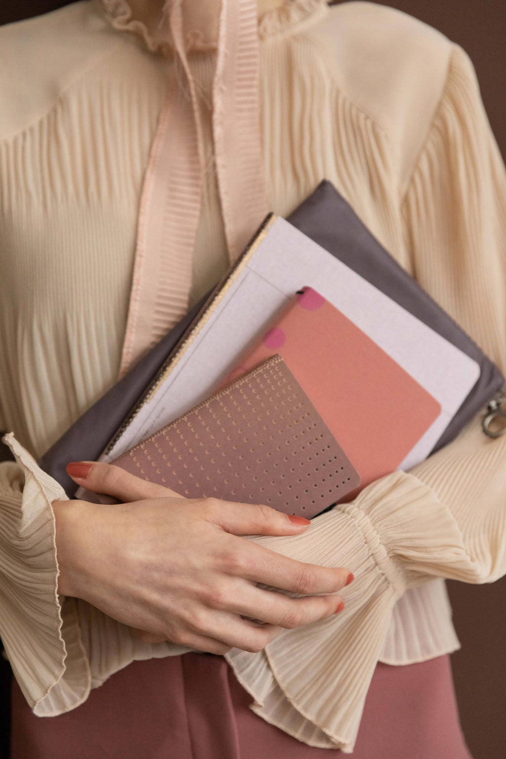 Bullet journal Gridded Burgundy | Tinne Mia