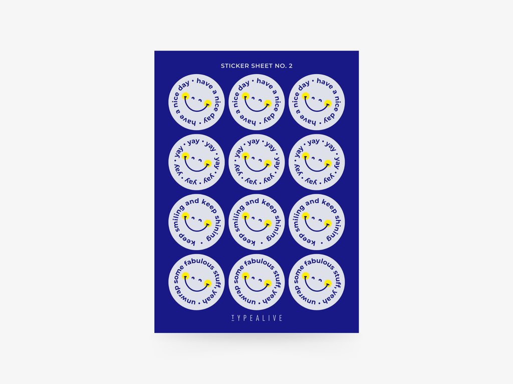 Sticker Sheet No. 2