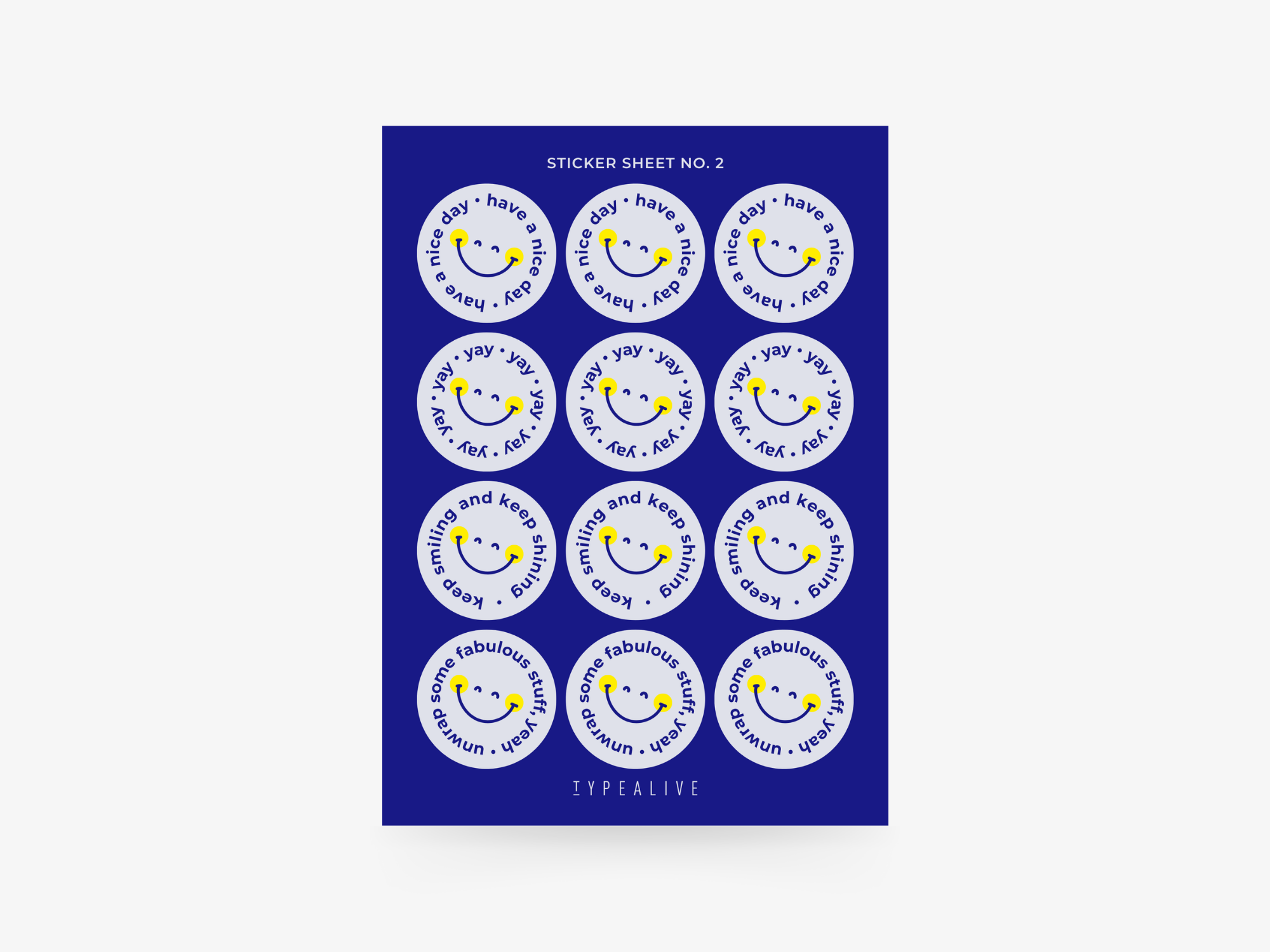 Sticker Sheet No. 2