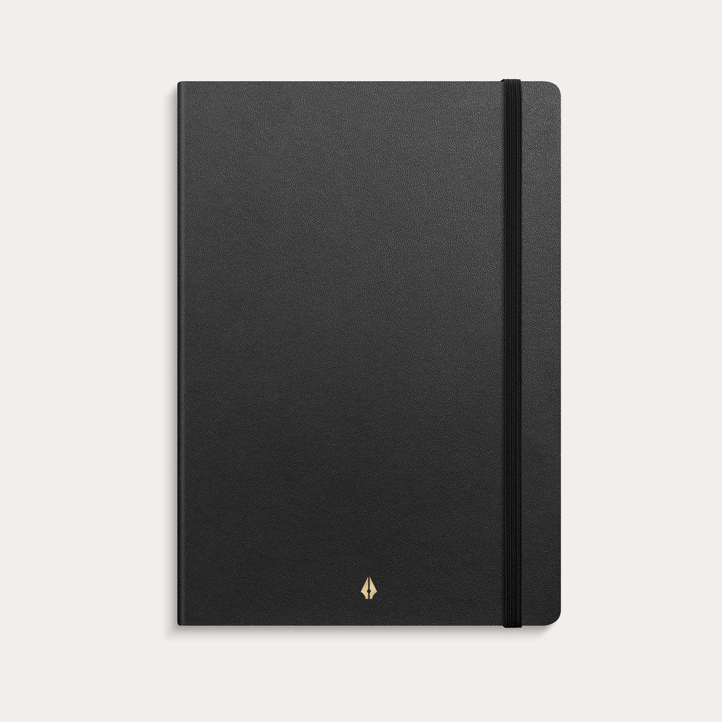 Notatbok BURDE Deluxe A5 sort