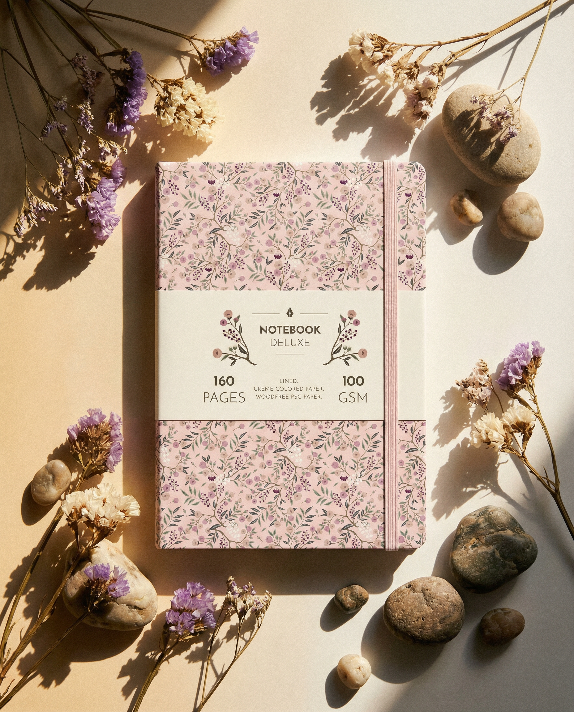 Notatbok BURDE Deluxe A5 Twigs