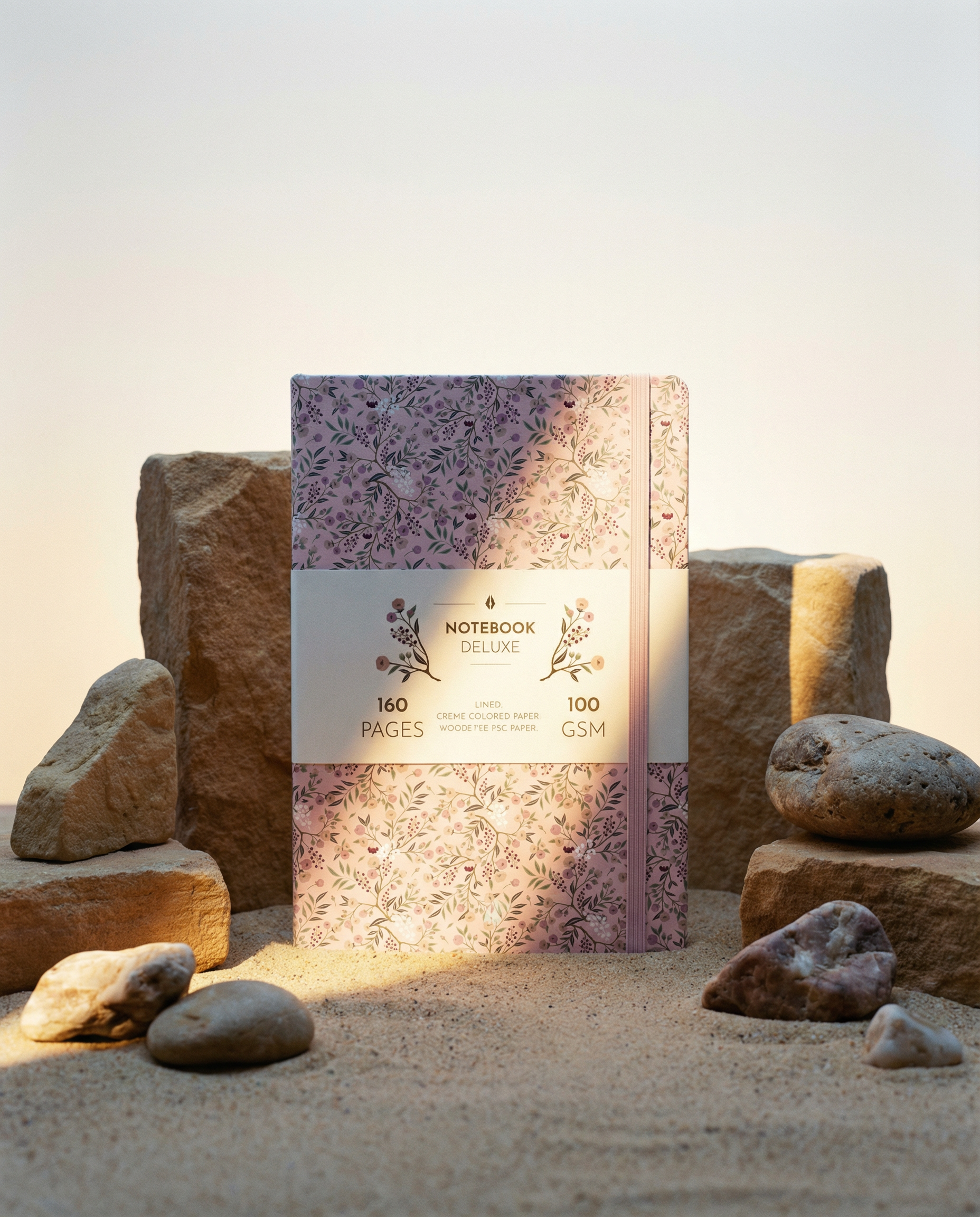 Notatbok BURDE Deluxe A5 Twigs