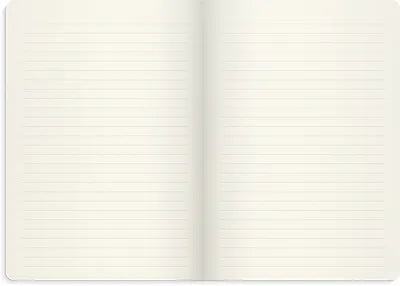 Notatbok BURDE Deluxe A5 blå