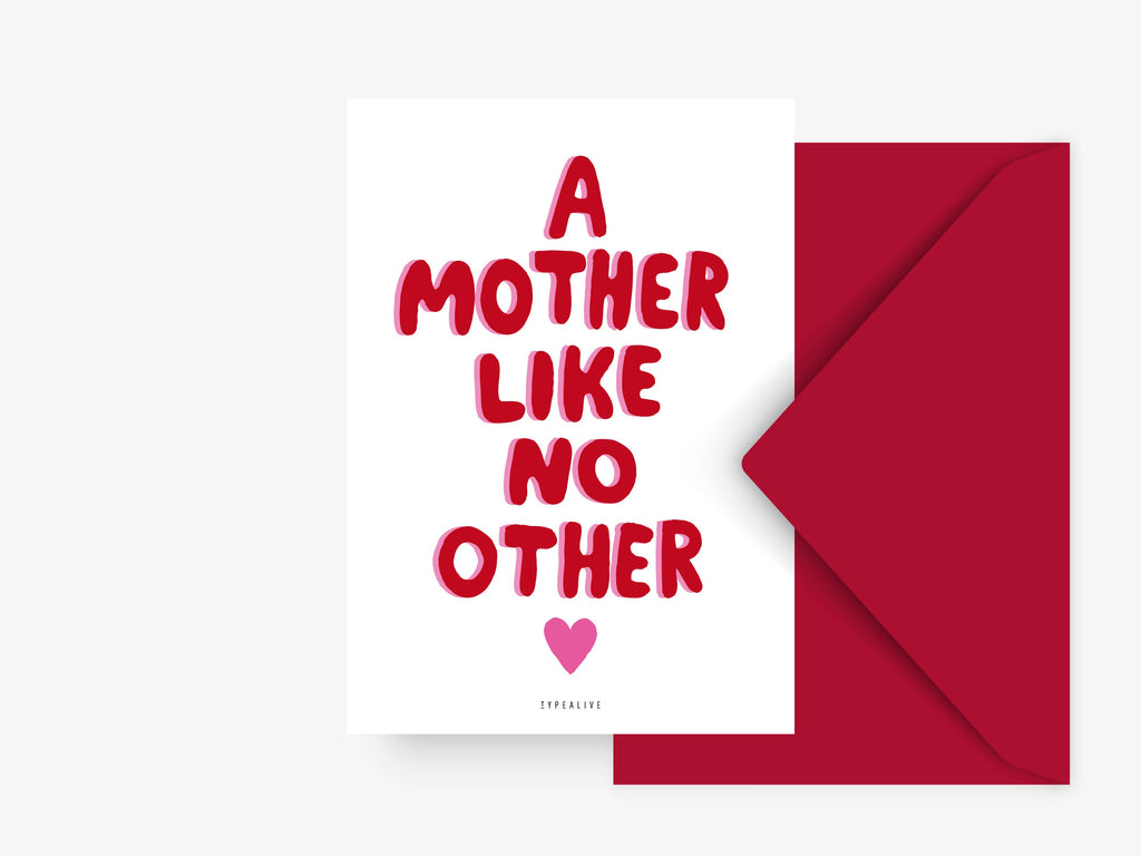 Kort "Mom Like No Other"