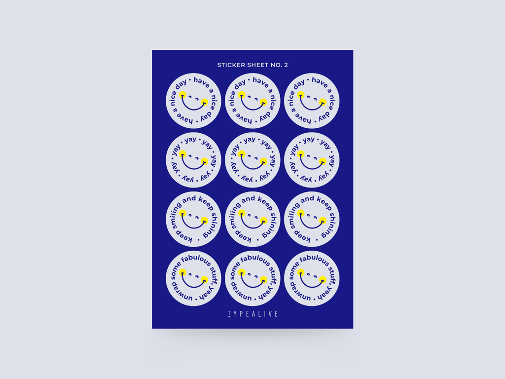 Sticker Sheet No. 2