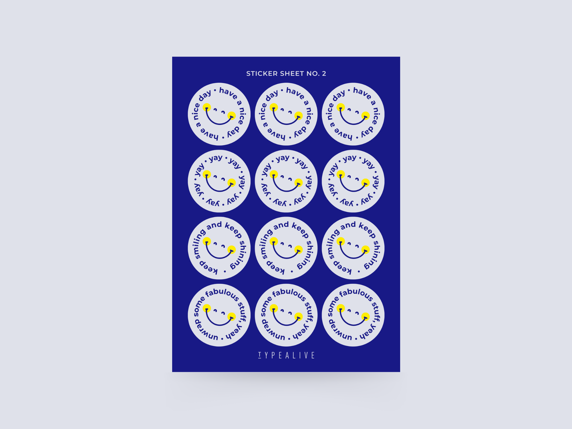Sticker Sheet No. 2