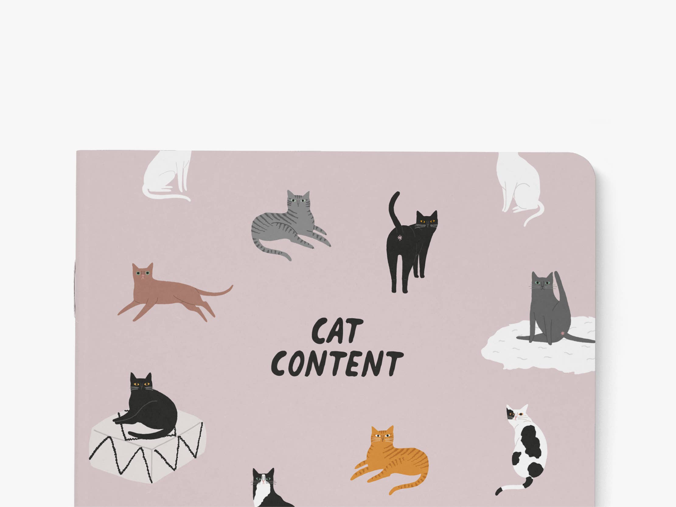 Notatbok "Cat Content"