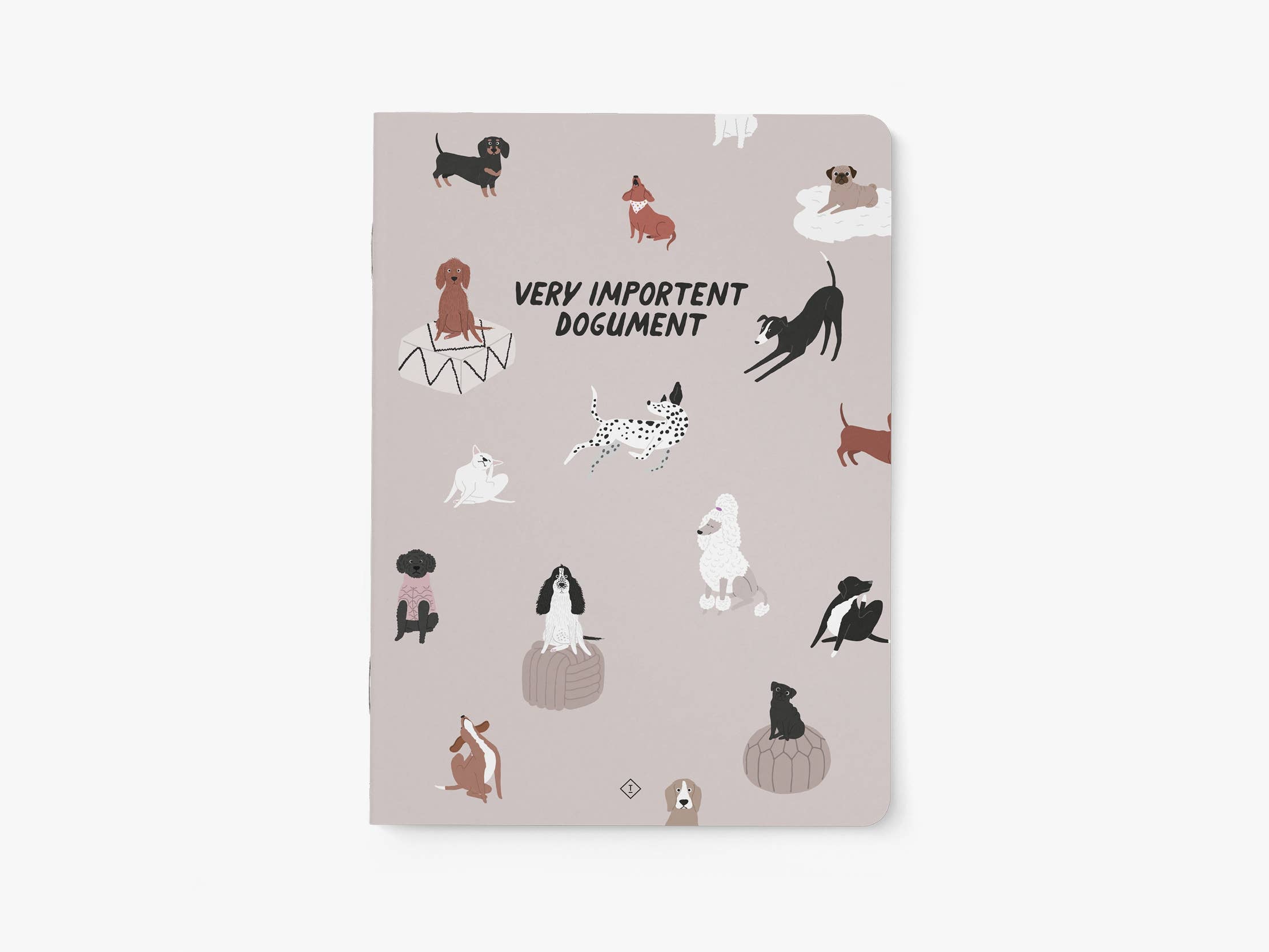 Notatbok "Very important DOGument"