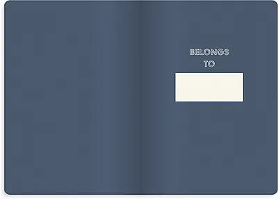 Notatbok BURDE Deluxe A5 blå